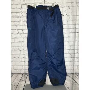 Columbia Sportswear Ski Insulated Pants Blue Size M Zipper Ankle
